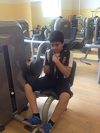 Im Fitnessstudio