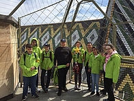 Auf dem Turm des Stephansdoms