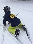 Landung im Schnee!