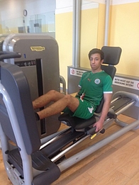 Im Fitnessstudio