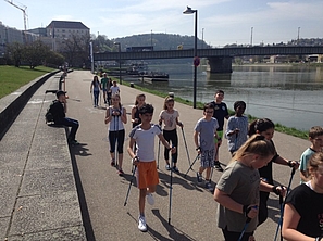 Entlang der Donaulände