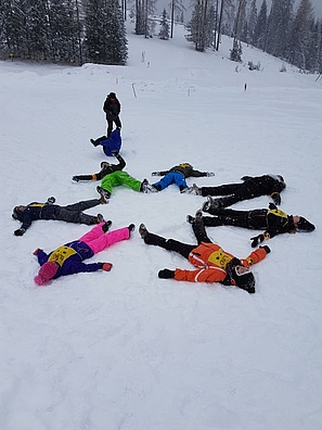 Ist der Schnee nicht toll?