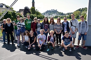 Gruppenfoto in Salzburg